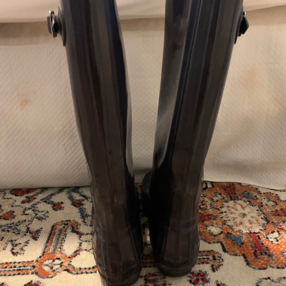 Eggplant colored Hunter Boots - Picture 3 of 6